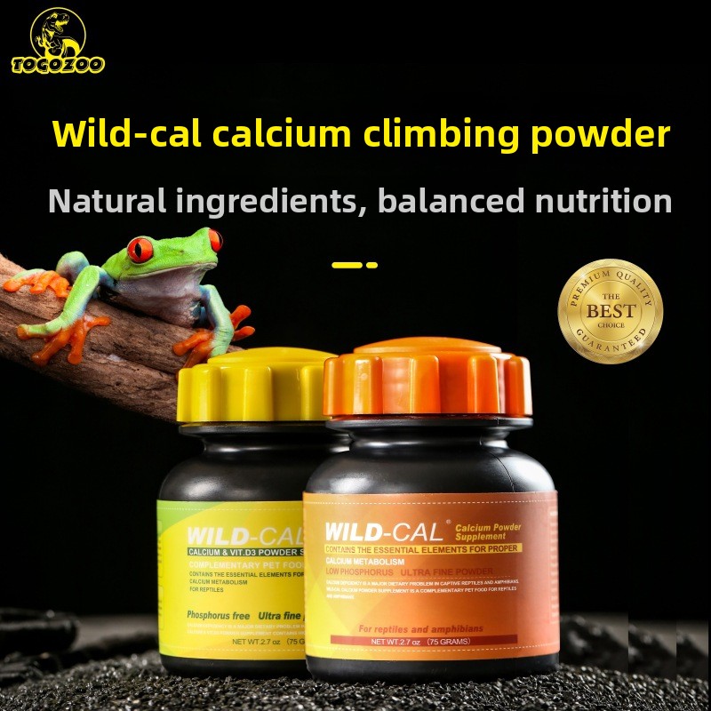 Calcium Powder Reptile - TOGOZOO WILDCAL Polvo de calcio para