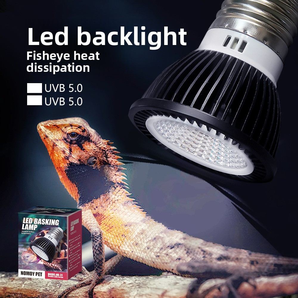 Vitamin D3 Reptile - Lámpara LED UVB para reptiles NOMOY,