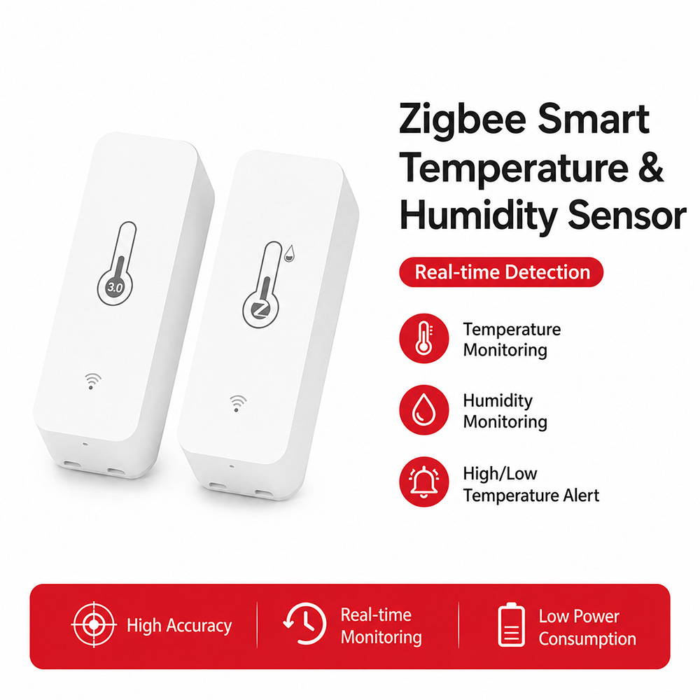Digital Hygrometer Probe - Sensor de Temperatura y Humedad Zigbee,