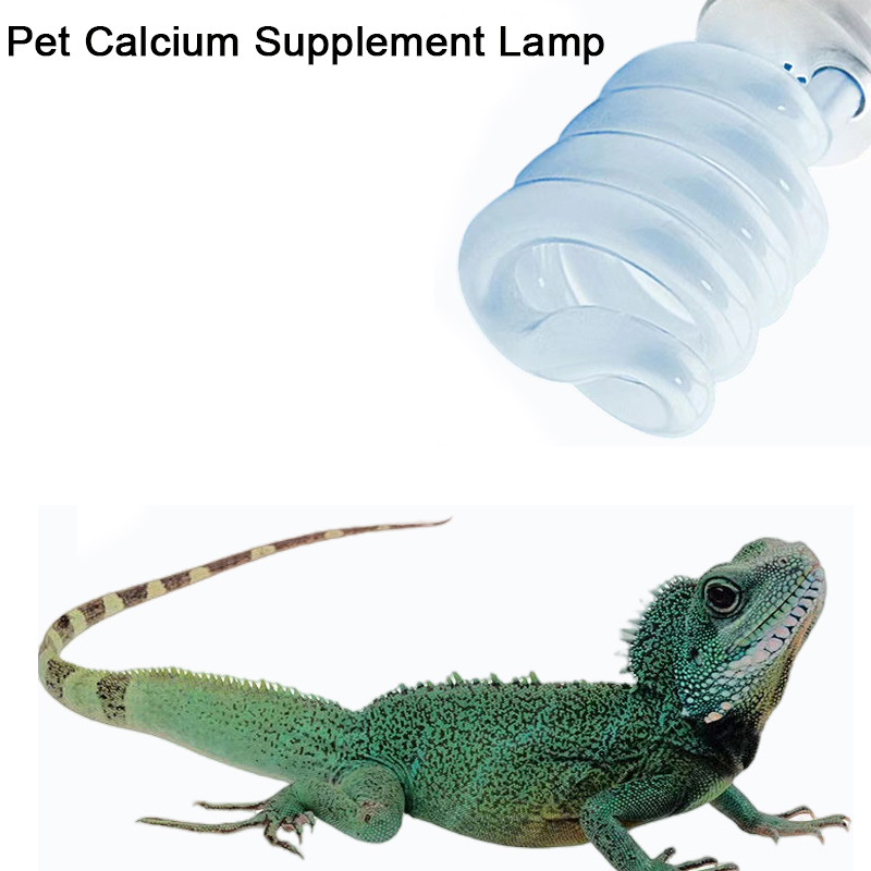 Calcium Powder Reptile - Lámpara Uvb para reptiles E27 13W/26W,