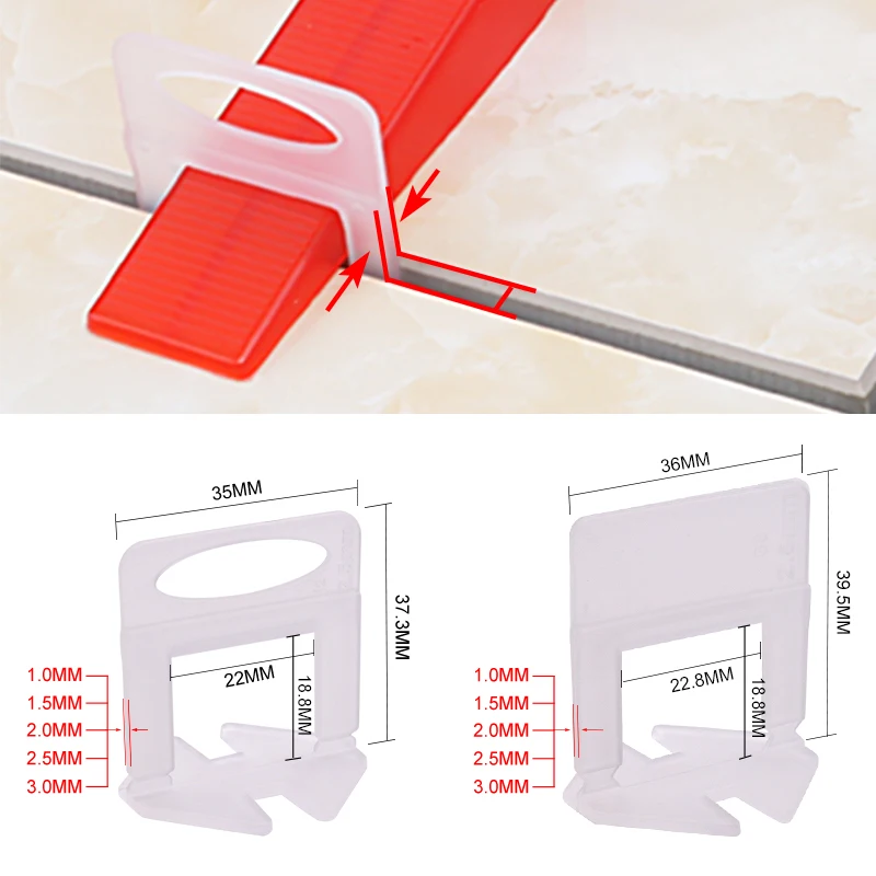 100 unidades de clips de nivel - Ceramic Tile Floor reseña y precio