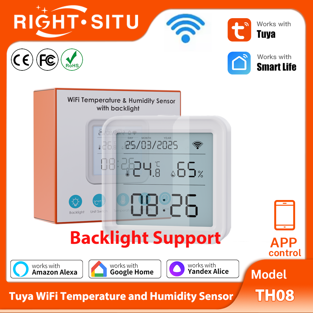Tuya-Sensor de temperatura y h - Digital Hygrometer Probe reseña y precio