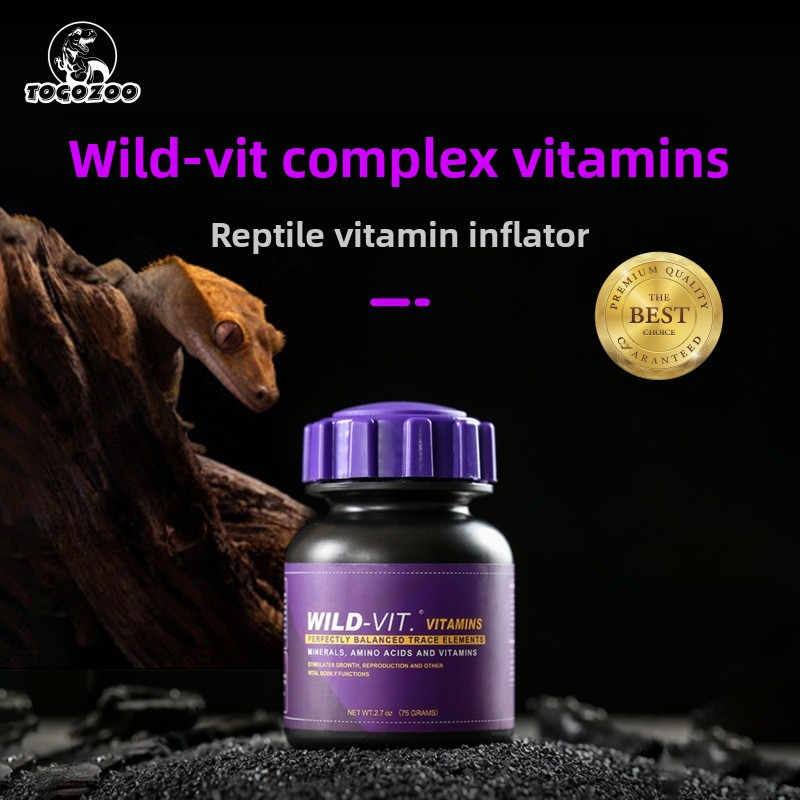 TOGOZOO WILD-VIT Polvo de calc - Calcium Powder Reptile reseña y precio
